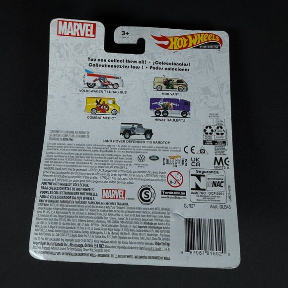 Hot Wheels Premium Marvel Comics Pop Culture Land Rover Defender Nick Fury 5/5 - Picture 6 of 6